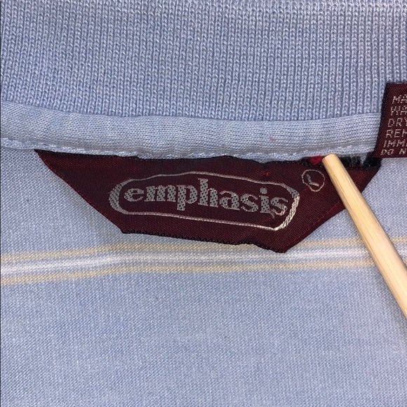 80s Vintage single stitch thin super soft polo - Picture 3 of 3